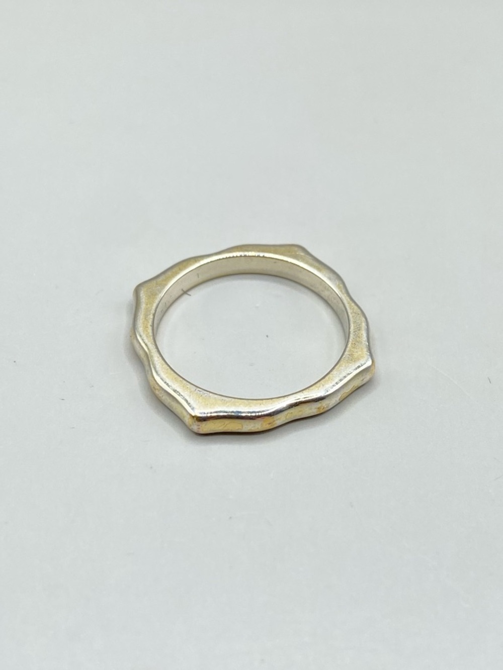 Kendra Scott Gold Logo Cutout Stacking Ring
